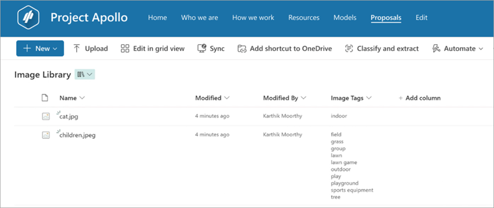 image-tagger-image-tags-column-overview